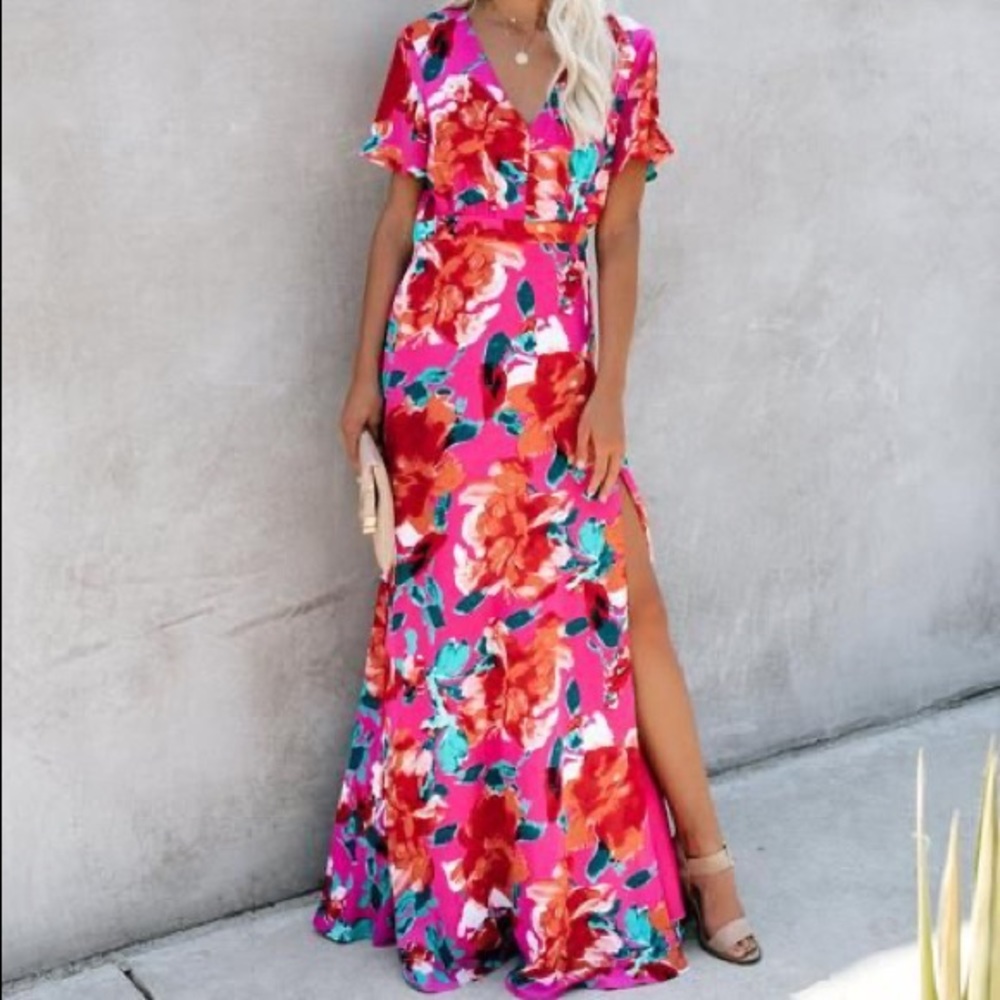 Vici Collection Sunnyvale Floral Maxi Dress